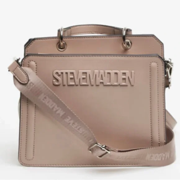 brown steve madden crossbody bag